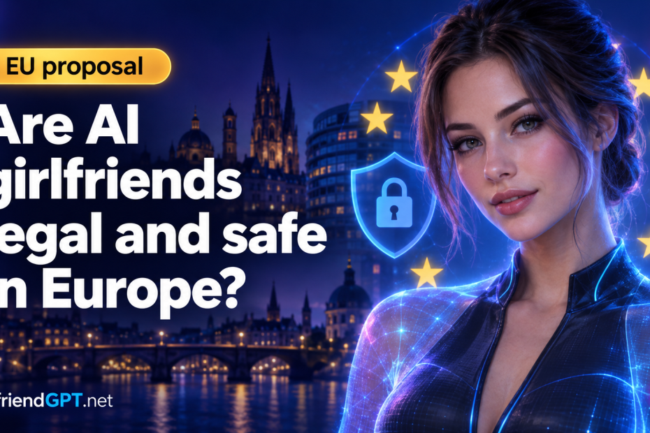Are AI girlfriends legal and safe in Europe? Are AI girlfriends legal and safe in Europe?