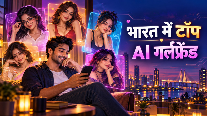 भारत में टॉप AI गर्लफ्रेंड: 2026 की 5 बेहतरीन सेवाएं भारत में टॉप AI गर्लफ्रेंड: 2026 की 5 बेहतरीन सेवाएं