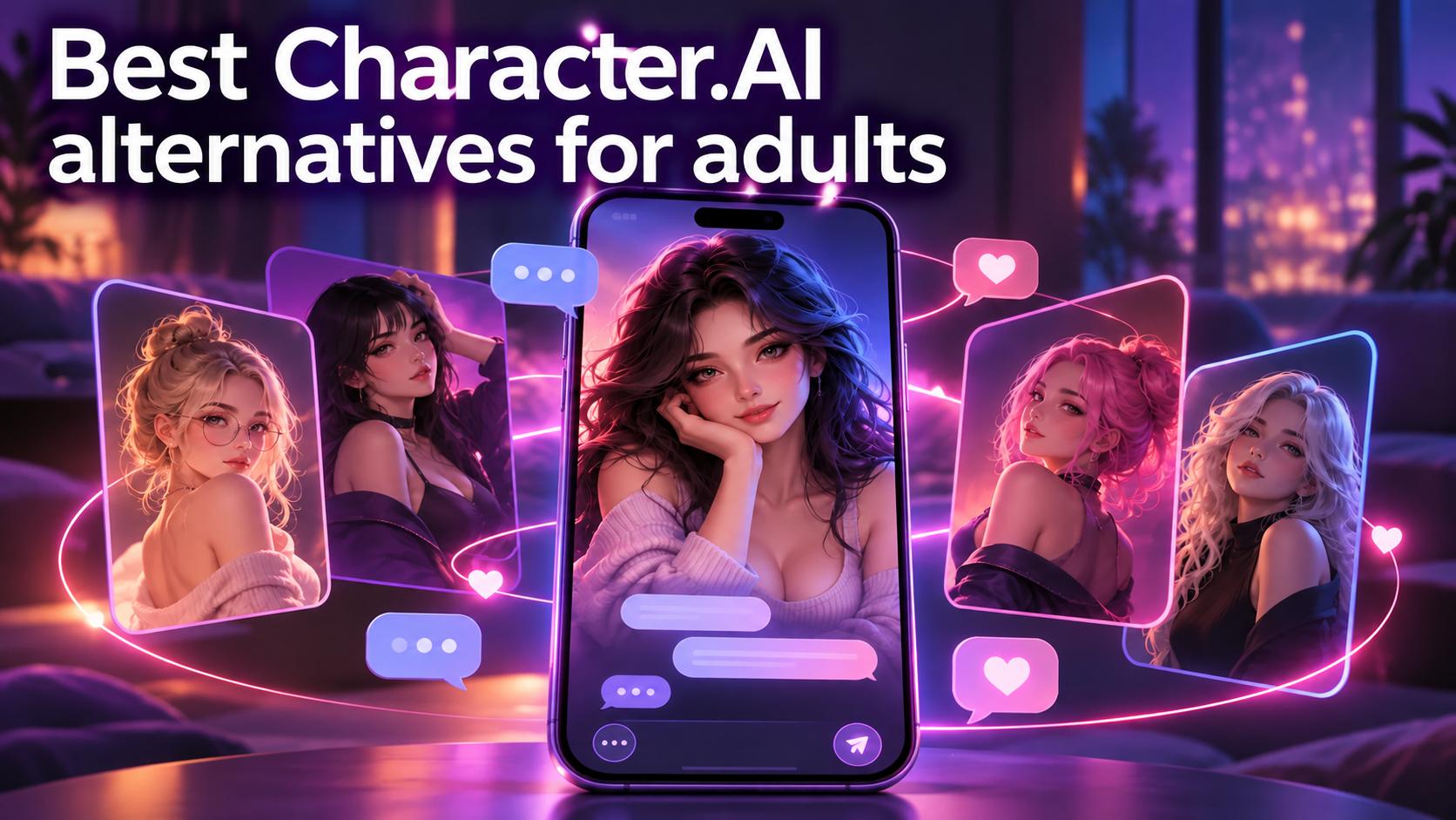 Best Character.AI alternatives for adults Best Character.AI alternatives for adults